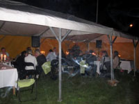Trubadur p� Fossils F�retagsfest i Rydboholm.
